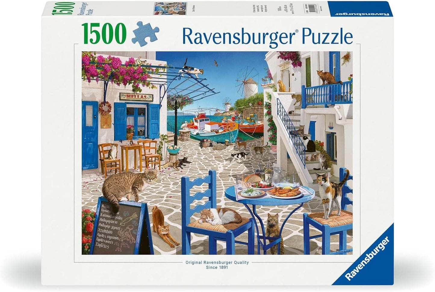 Puzzle 1500pc Cats Of Mykonos