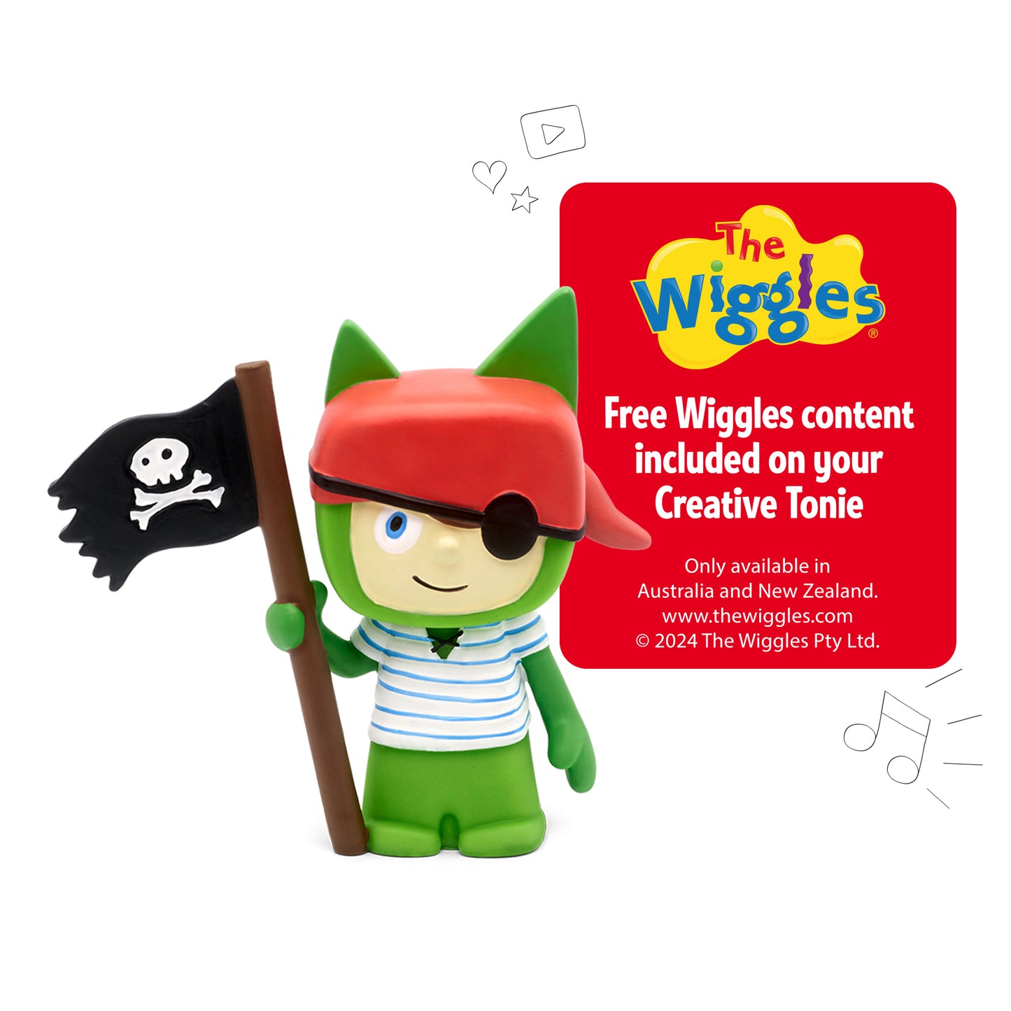 Creative Tonie X The Wiggles - Pirate Tonie Audio Character
