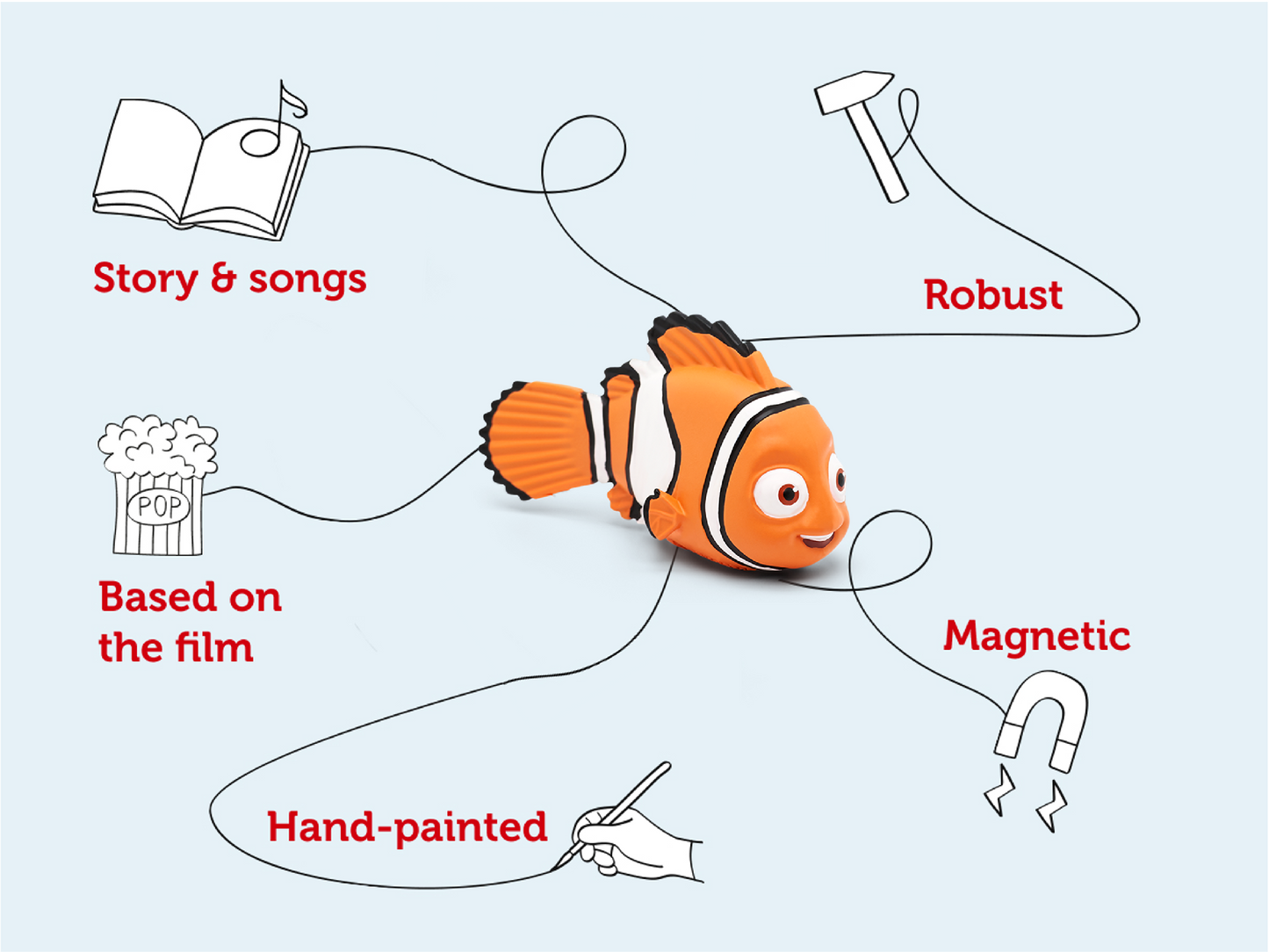 Disney Finding Nemo Tonie Audio Character