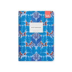Notebook Blue Birds Neon Floral