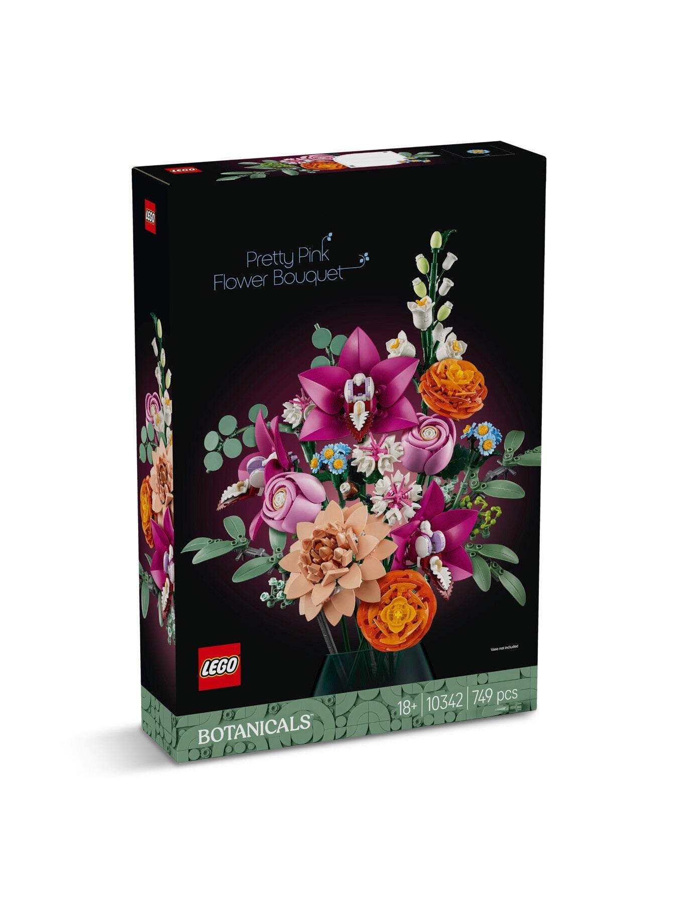 Lego 10342 Botanicals Pretty Pink Flower Bouquet