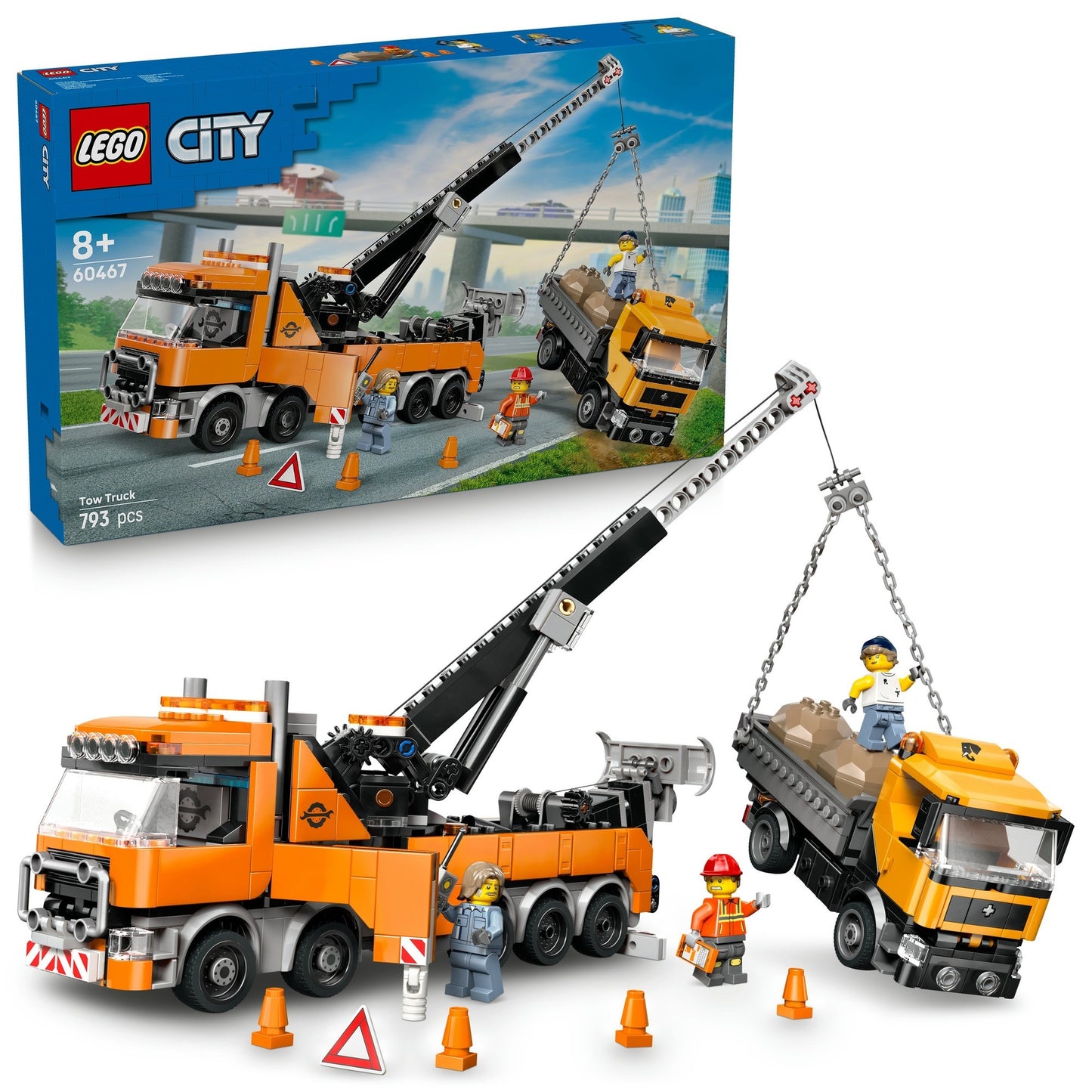 Lego Tow Truck 60467 City 8+