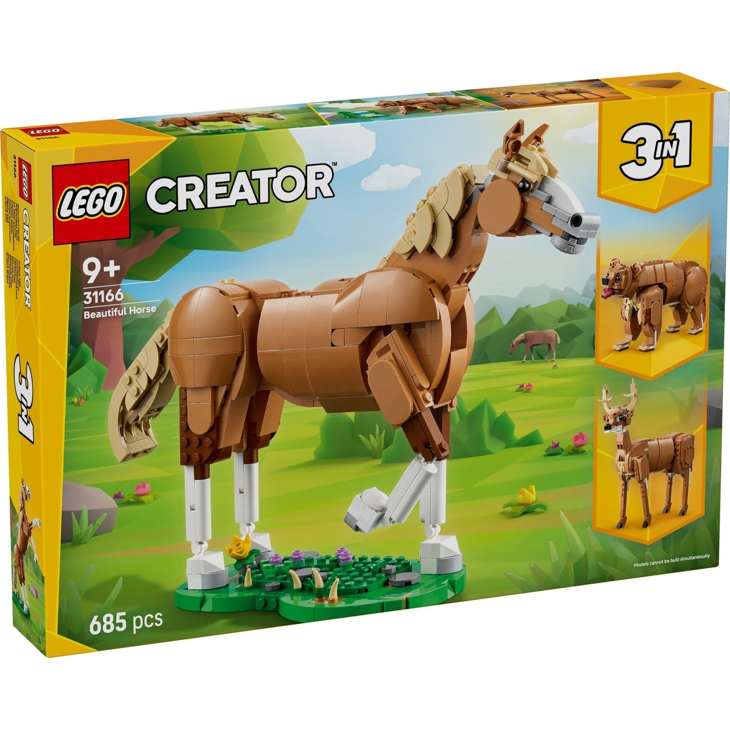 Lego Beautiful Horse 31166 Creator Age 9+
