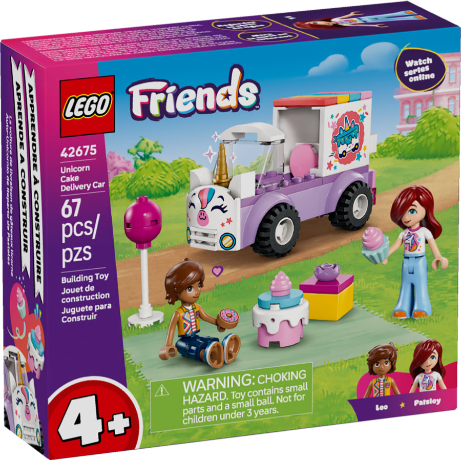Lego Friends Unicorn Cake Delivery Car 42675 Age 4+