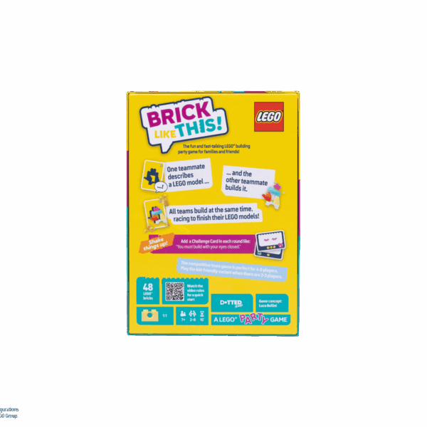 Lego Brick Like This Board Game