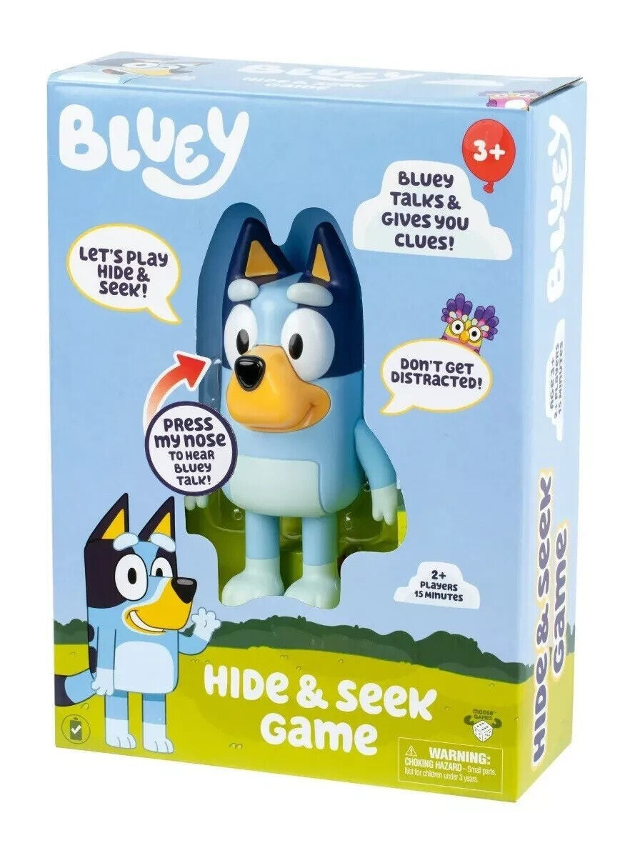 Bluey Hide & Seek Talking Figure Game