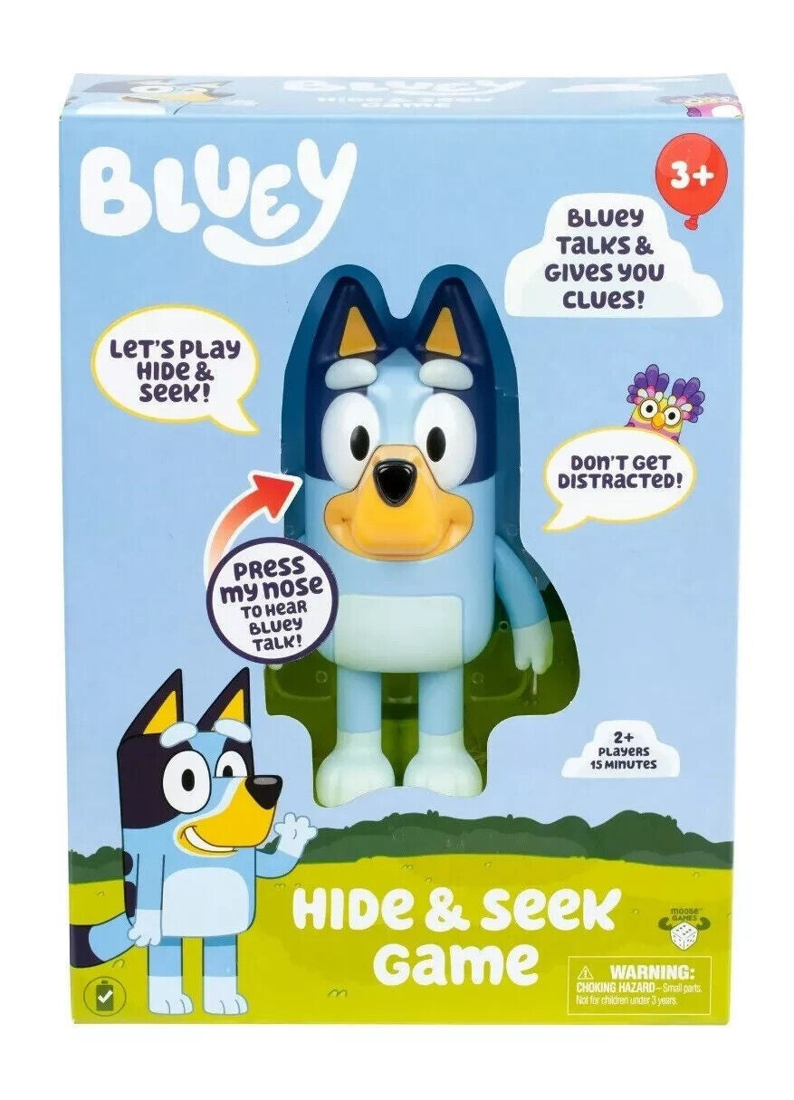 Bluey Hide & Seek Talking Figure Game