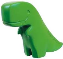 Haku Yoka - Dino Finger Crayon (6 Pcs)