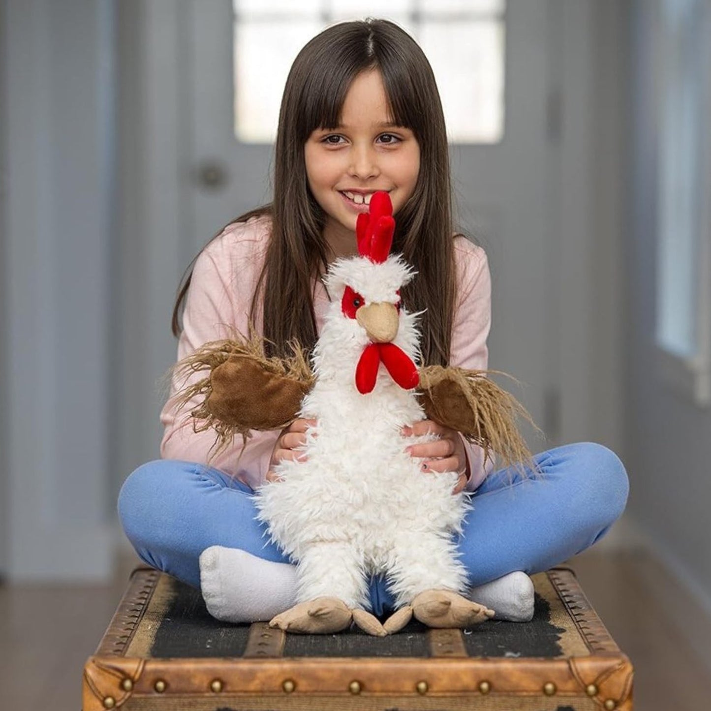 Mary Meyer Fabfuzz Stuffed Animal Soft Toy Rooster 16-inches