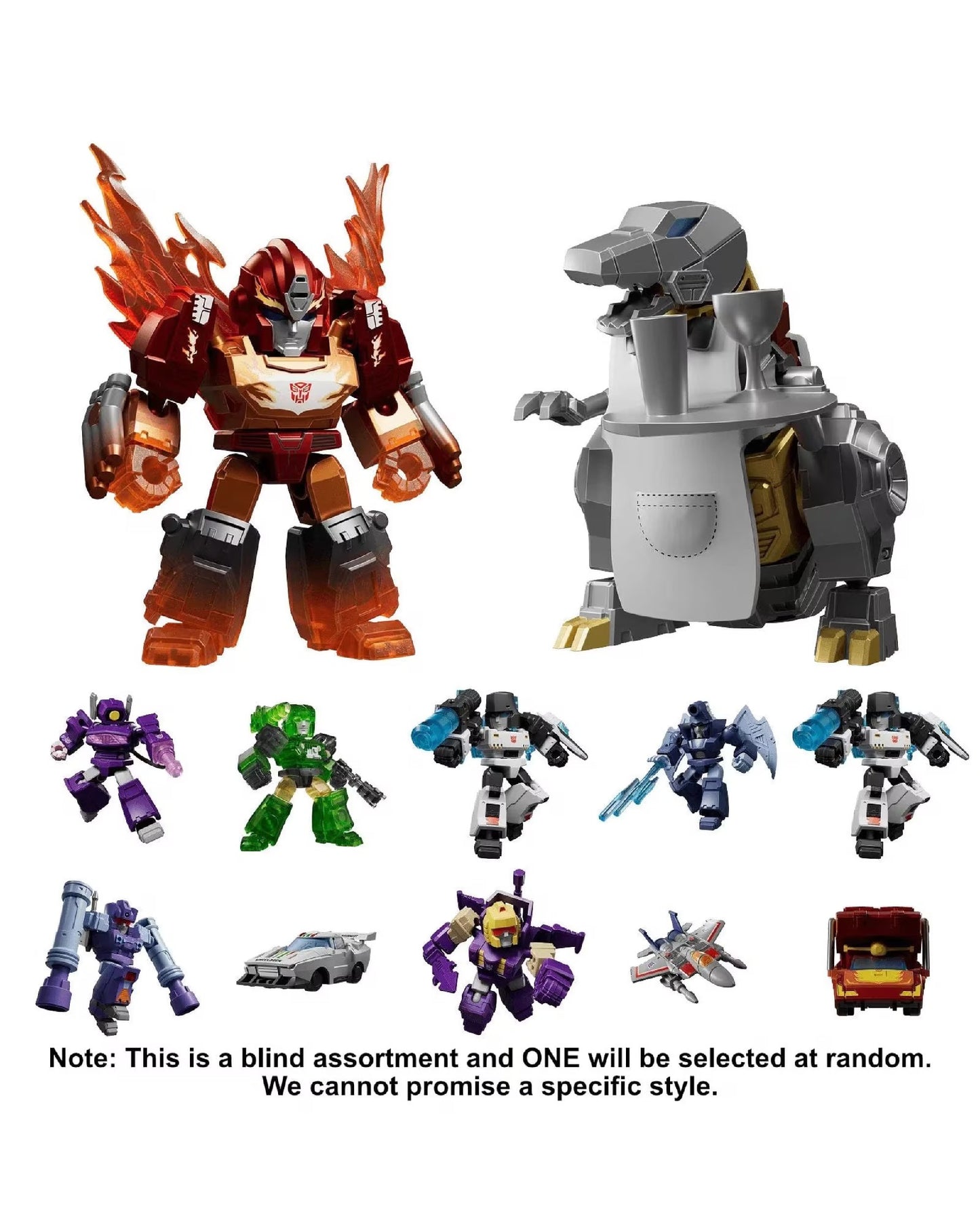 Blokees Transformers Defender Version 04 Tyrants Fury Model Kit Blind Box