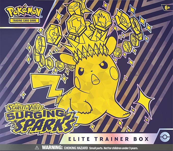 Pokémon Tcg: Scarlet And Violet - Surging Sparks Elite Trainer Box