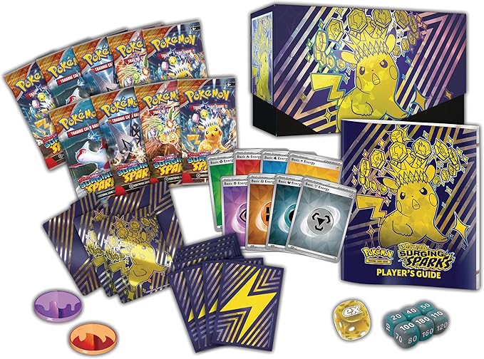 Pokémon Tcg: Scarlet And Violet - Surging Sparks Elite Trainer Box