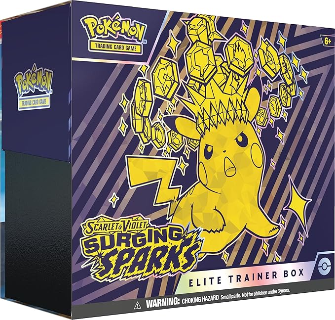 Pokémon Tcg: Scarlet And Violet - Surging Sparks Elite Trainer Box