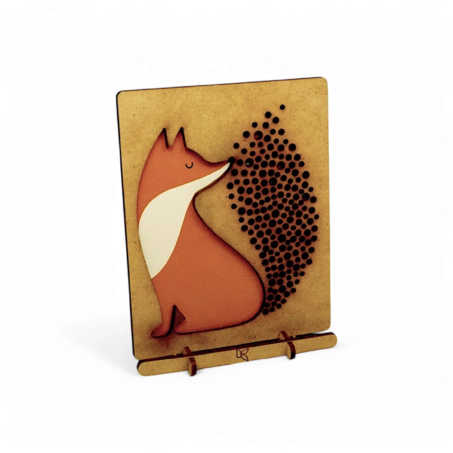 Komoni Little Fire Fox Pop Up Art