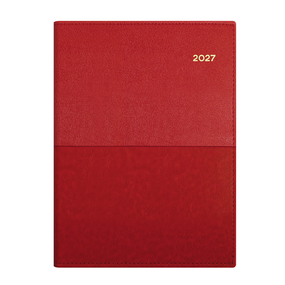 Diary 2027 Vanessa A5 Wtv Red