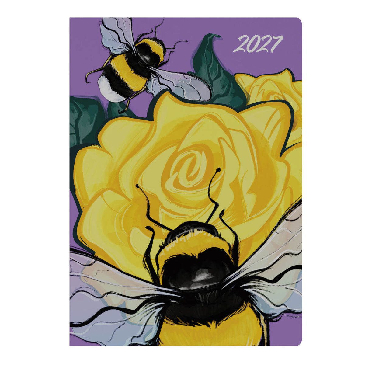Diary 2027 Collins Bumblebee Bloom Rose A5 Wtv