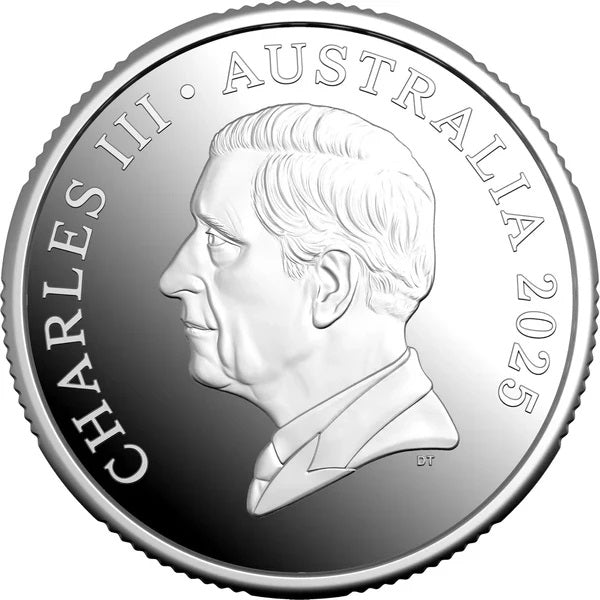 Coin 11883 Aussie Baby Coin $5 2025 1oz Fine Silver Proof