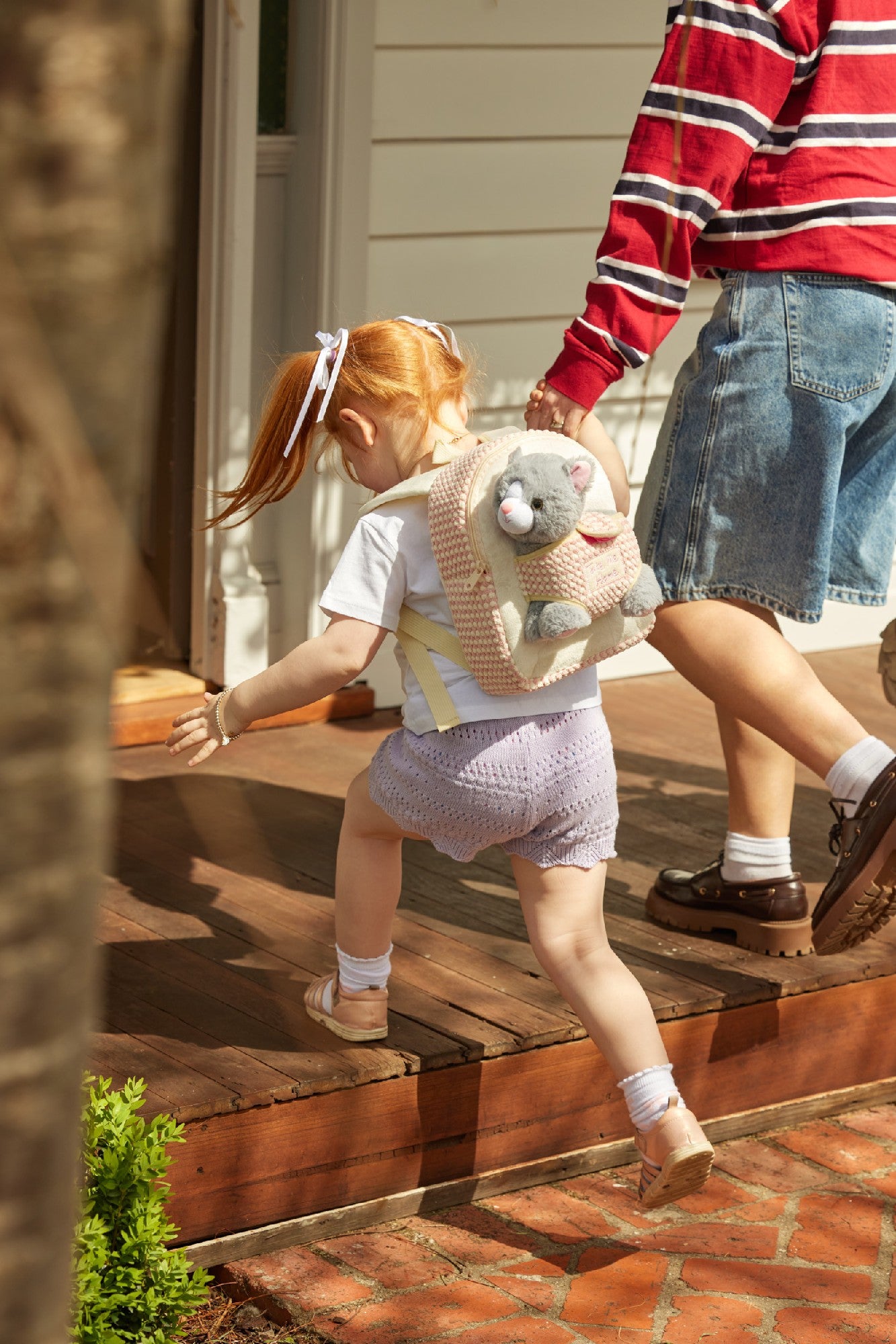 Jiggle & Giggle Plush Kitten Take Me Home Backpack