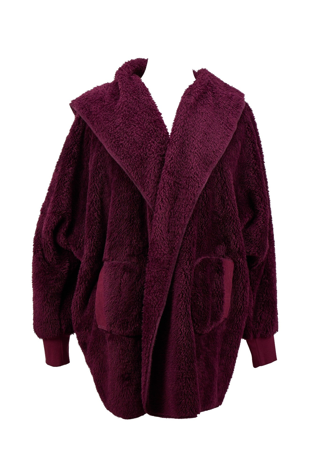Cosy Luxe Cardi Robe - Mulberry