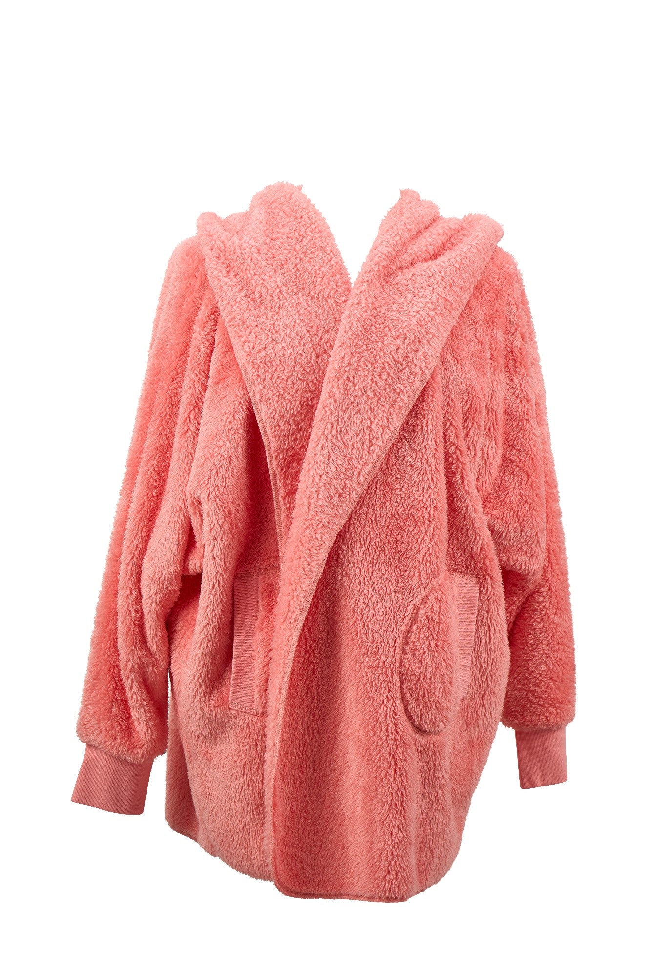 Cosy Luxe Cardi Robe - Shell Pink