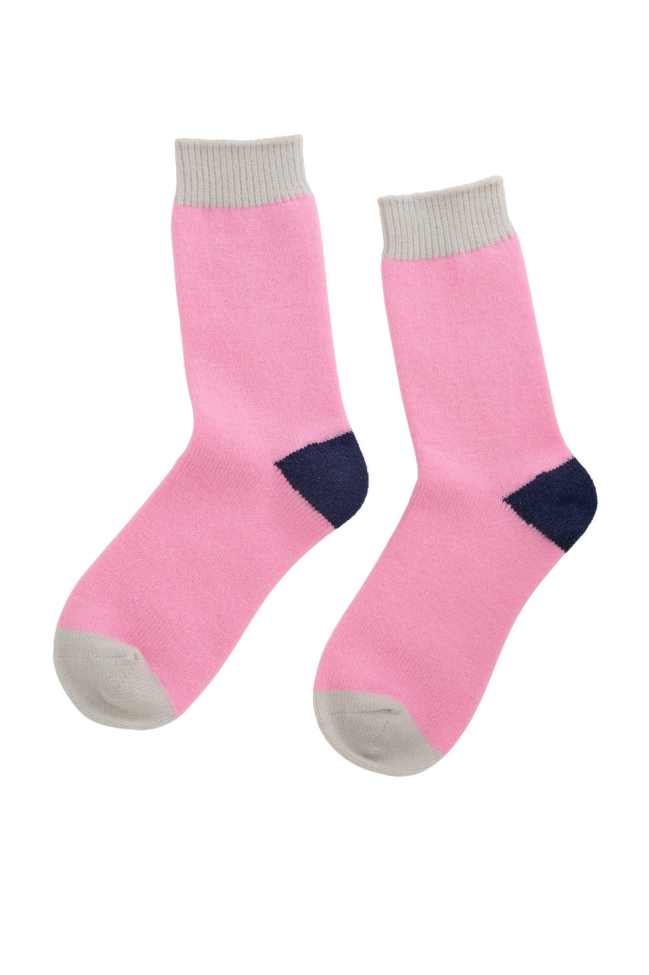 Beanie & Sock Set - Light Pink