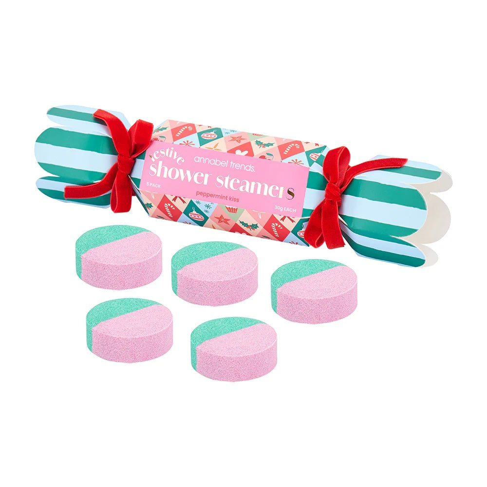 Festive - Shower Steamer Bon Bon Pink