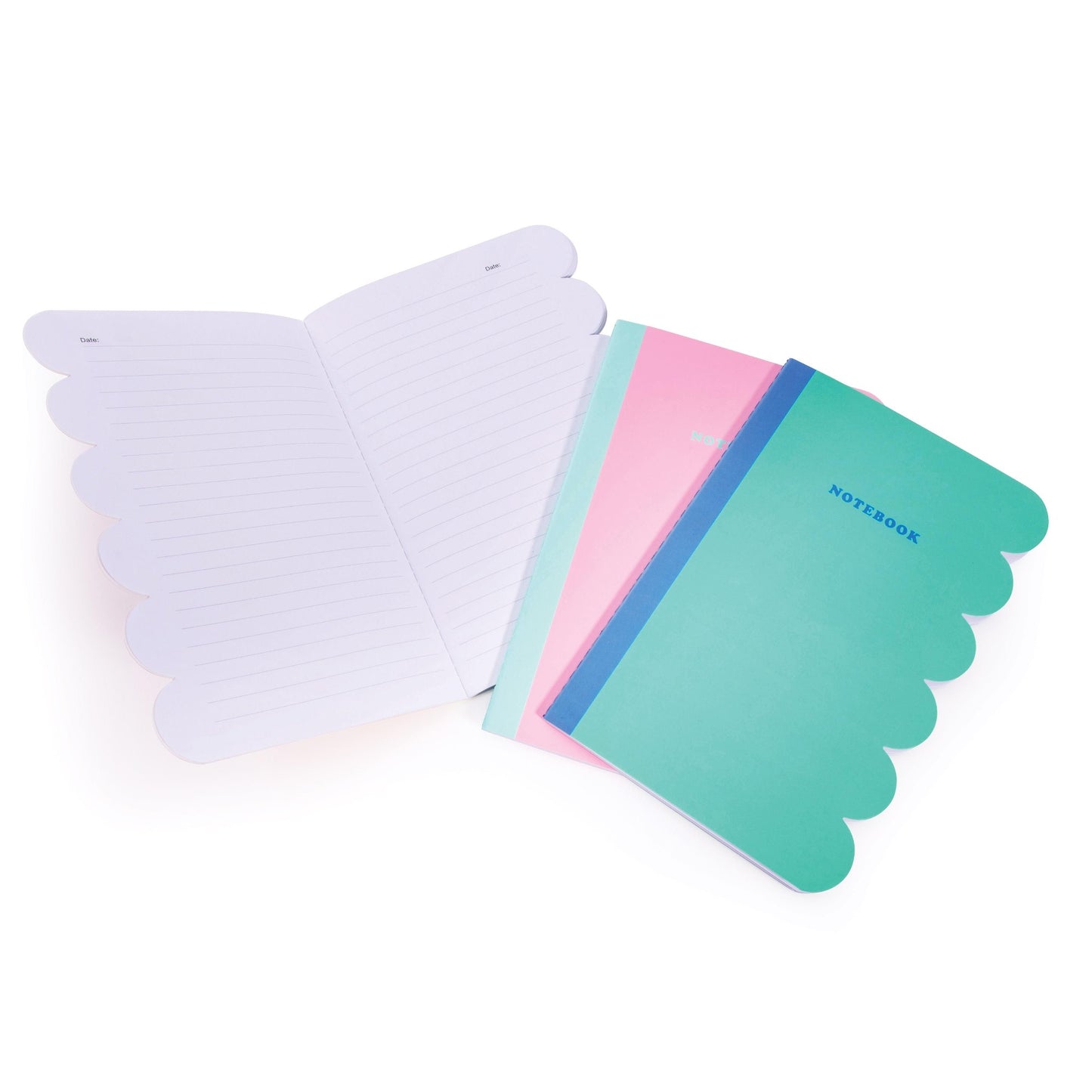 Happy Mondays A5 Stitched Notebook - Set Of 3