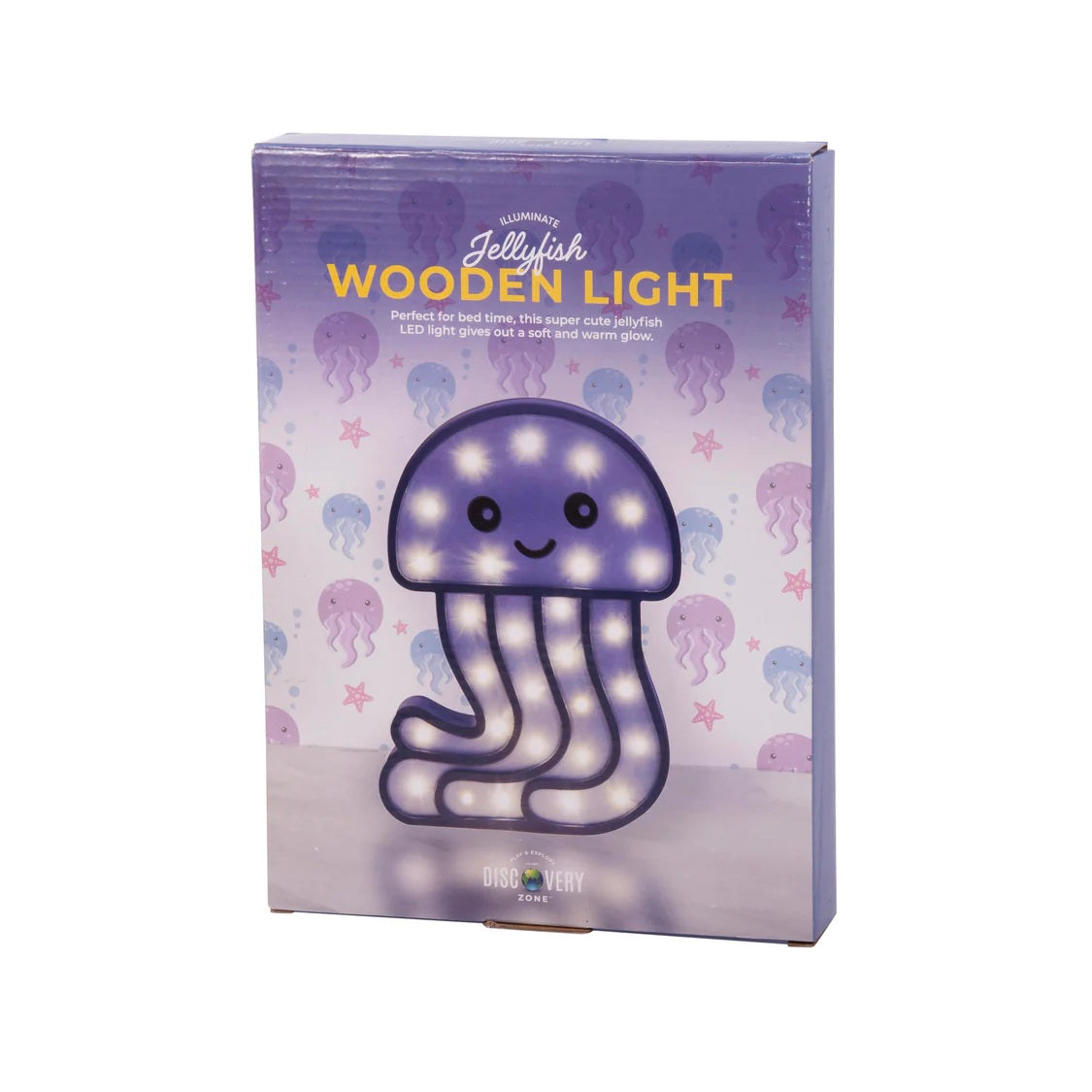 Jellyfish Wooden Light