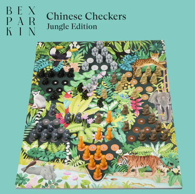 Wonderscope Jungle Chinese Checkers - Bex Parkin