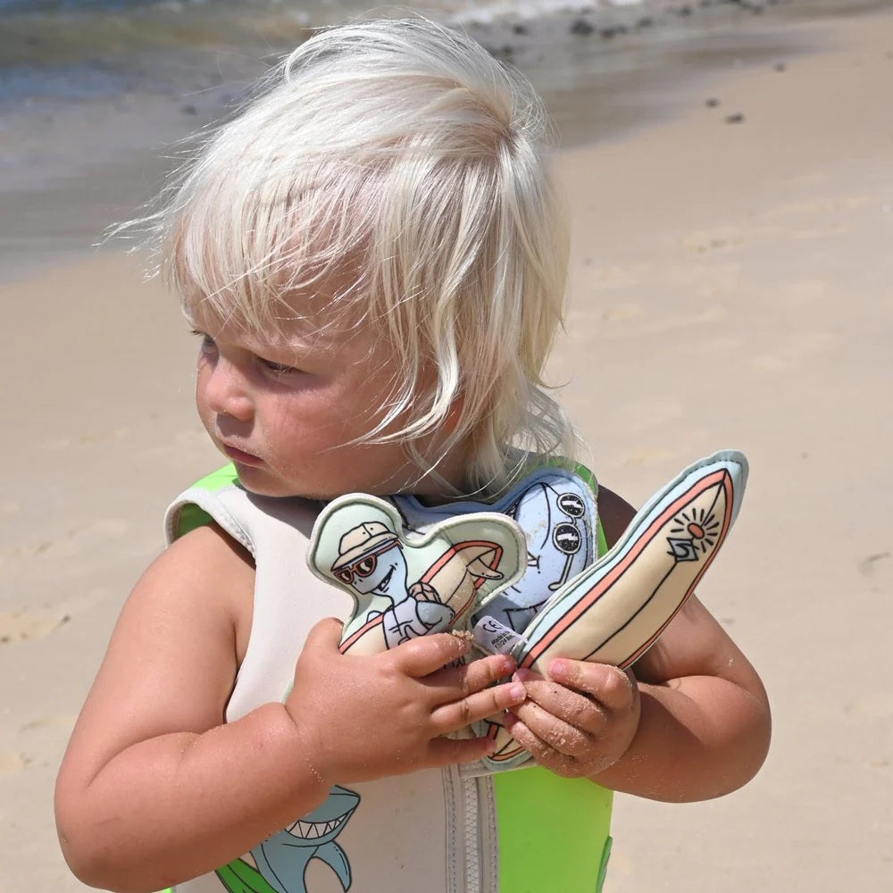 Sunnylife Dive Buddies Shred Turtle Aqua Set Of 3