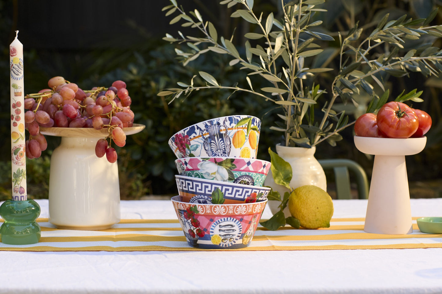 Bowl Set Mediterranean Summer