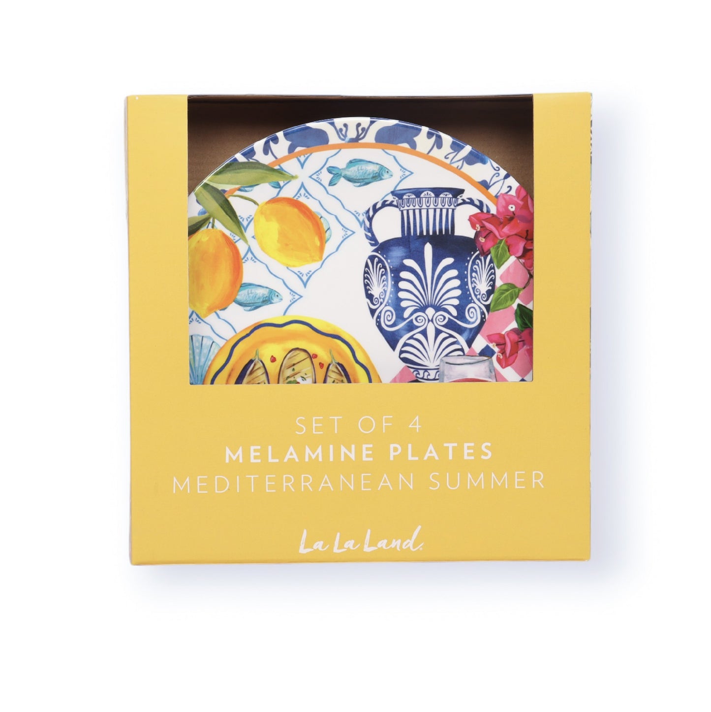 Plate Set Mediterranean Summer