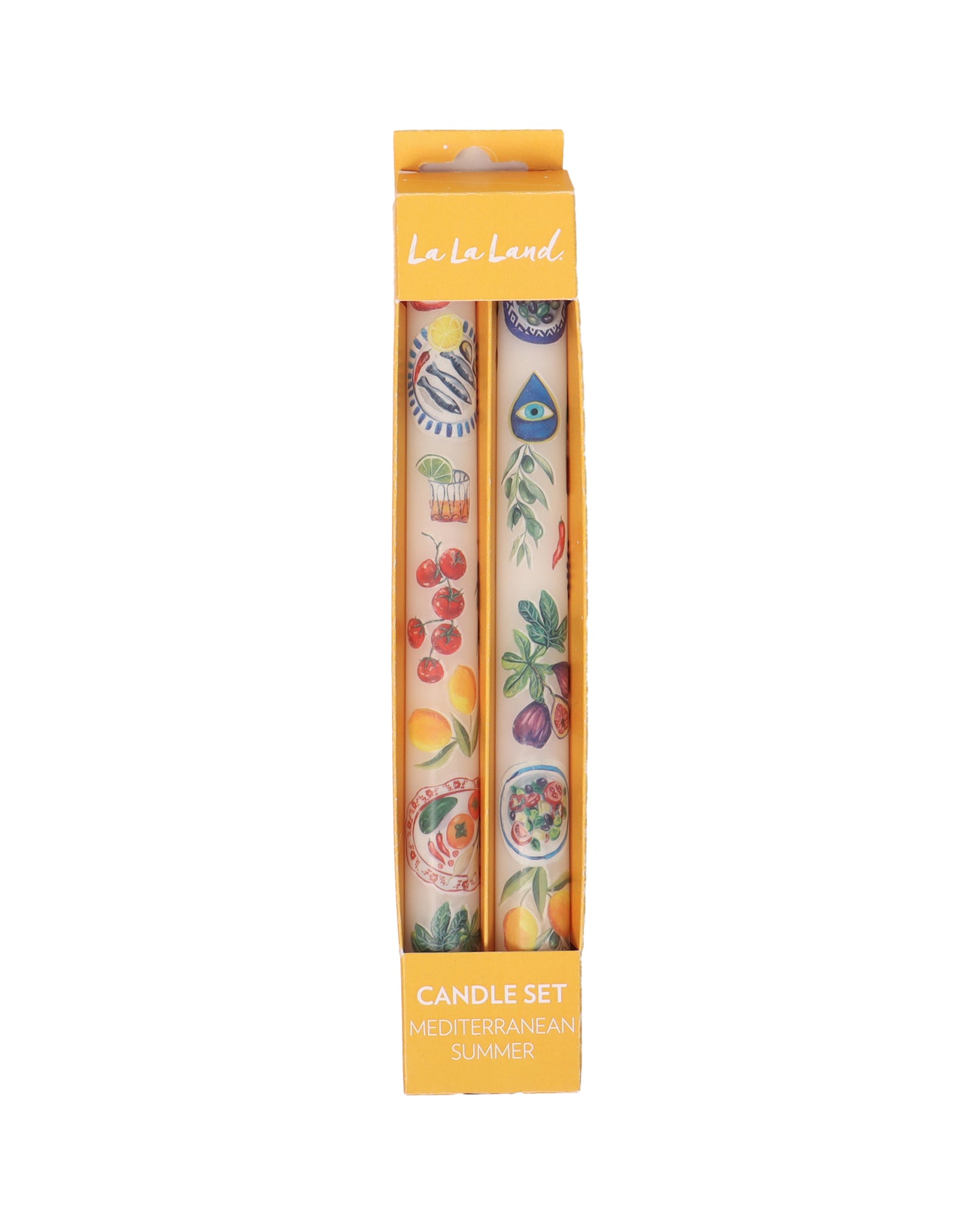 Tapered Candle Set Mediterranean Summer
