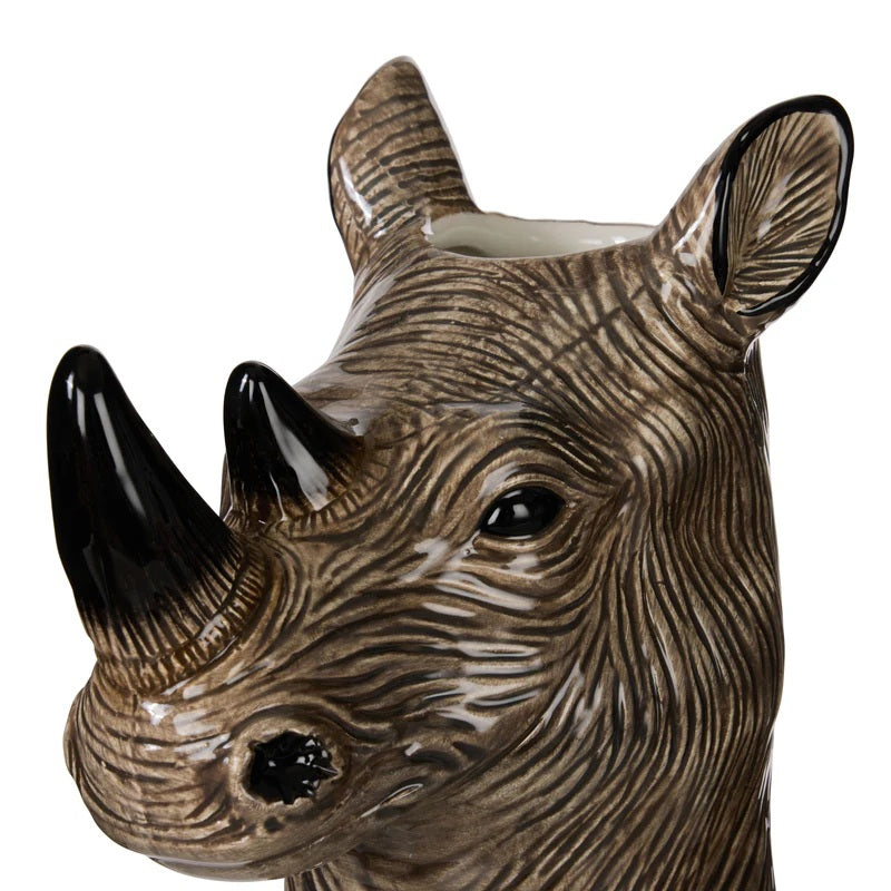 Reggie Rhino Vase 16 X 11 X 22.5cm