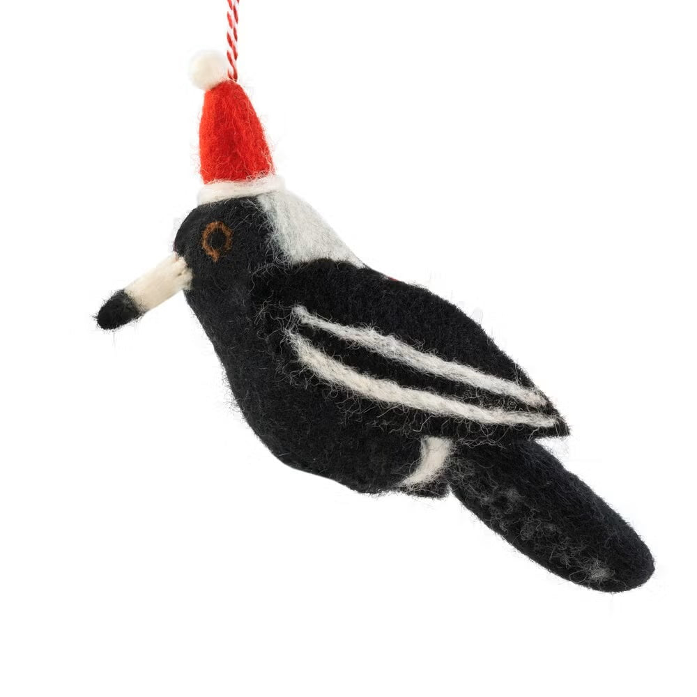 Christmas Decoration - Felt Maggie Magpie