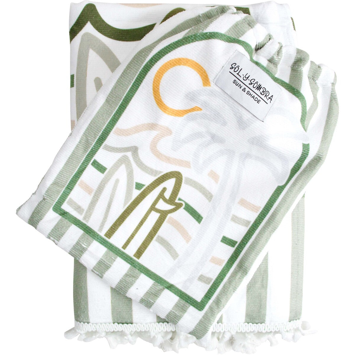 Kids Poncho Towel W/ Bag - Summer