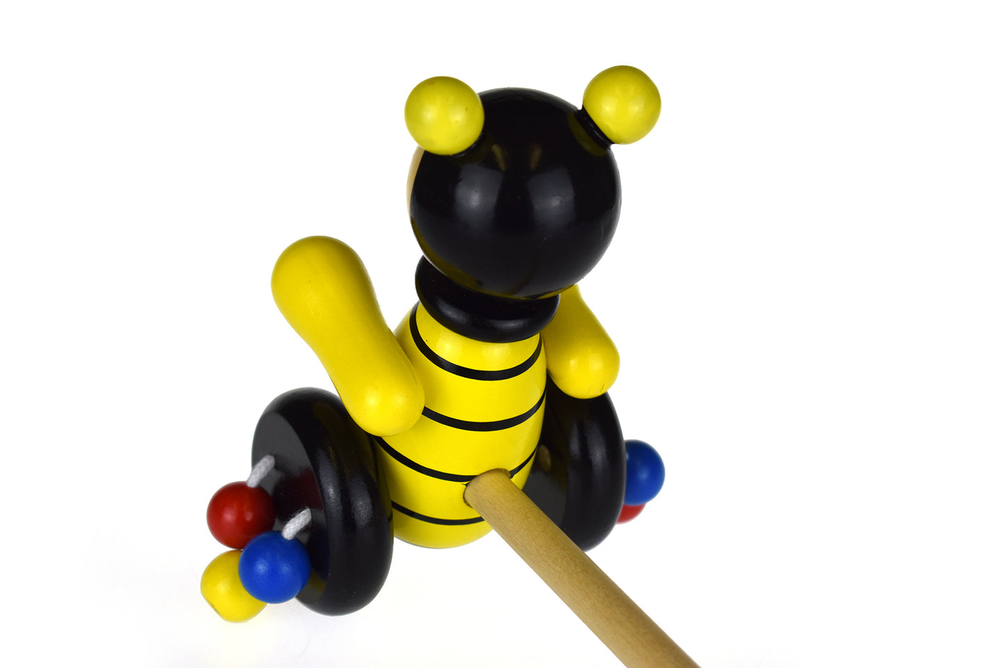 Wooden Bee Push Along