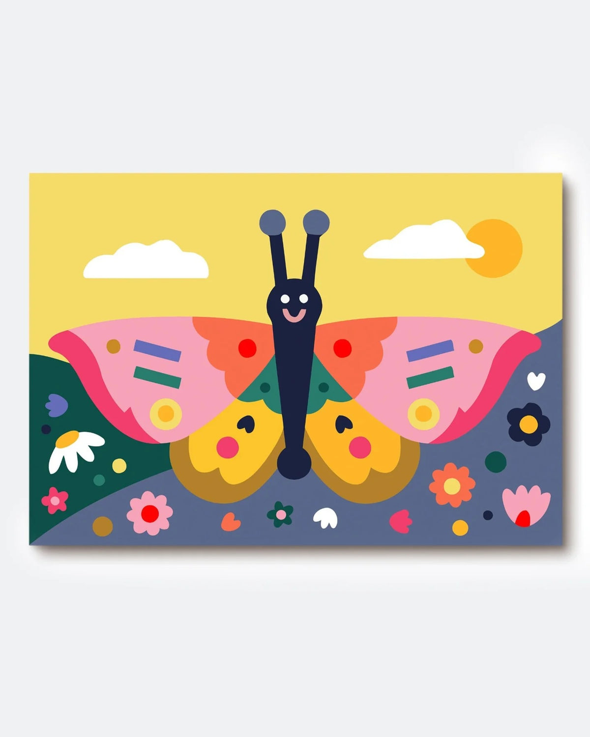 Spring Wings Kids Paint By Numbers