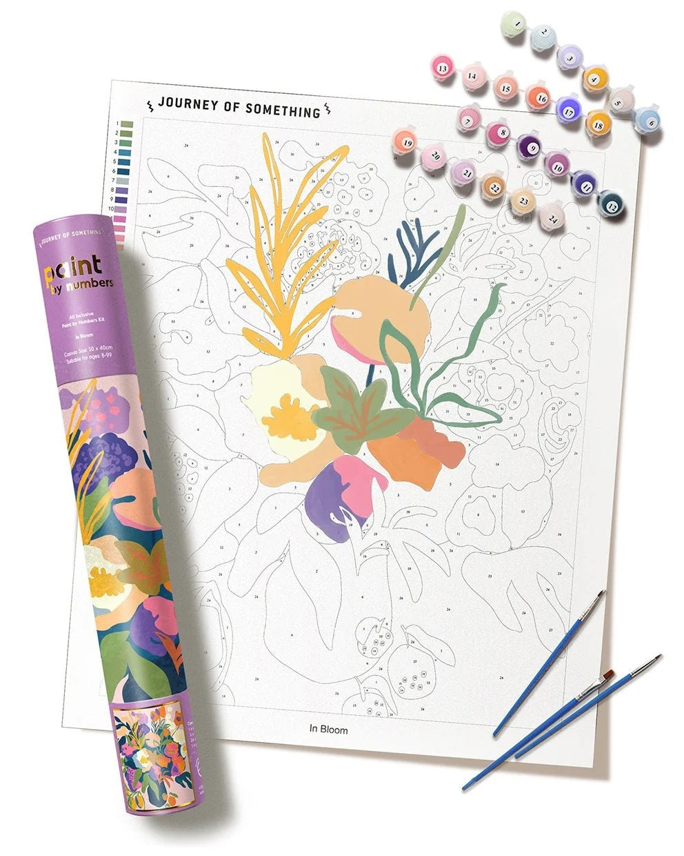 In Bloom Paint By Numbers