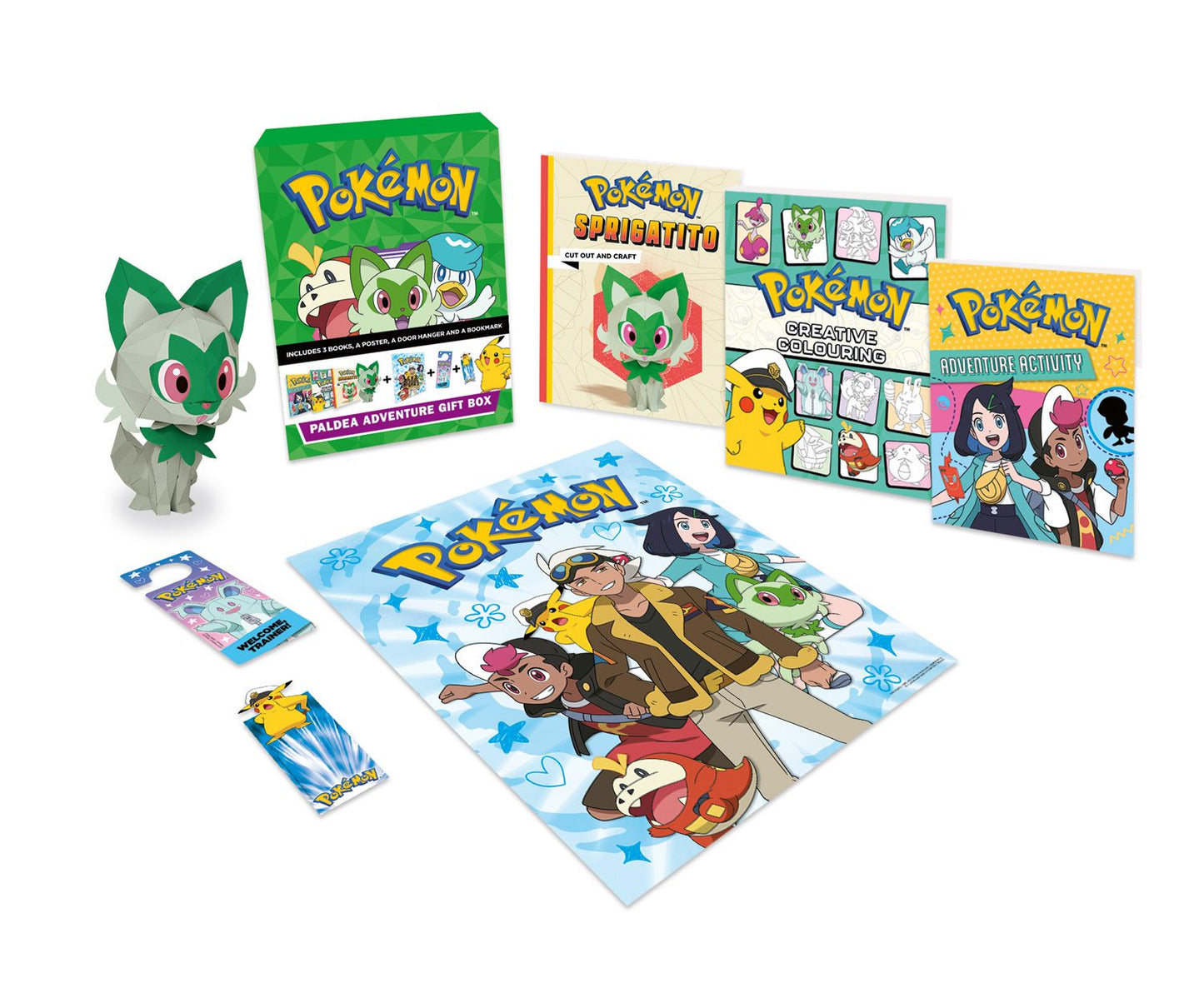 Pokemon Paldea Adventure Gift Box