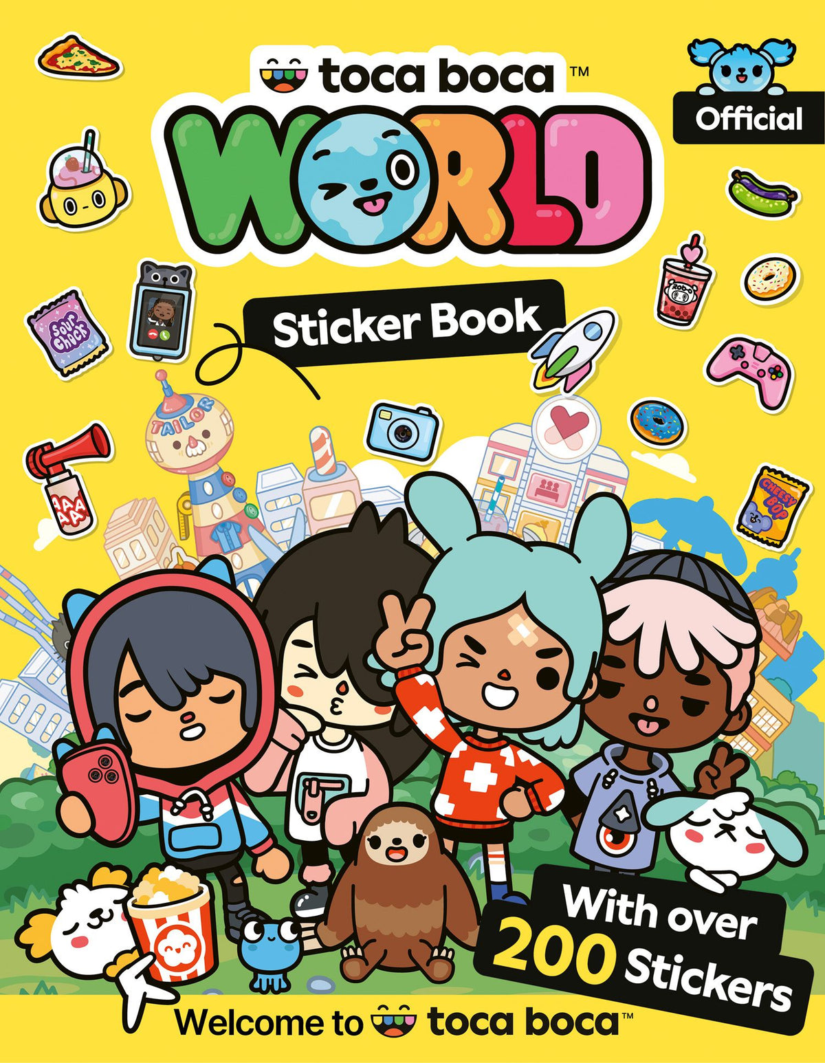 Welcome To Toca Boca Sticker Book!