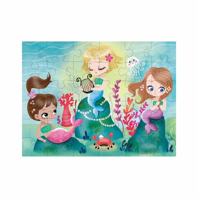 Mermaids Puzzle To Go 36pc
