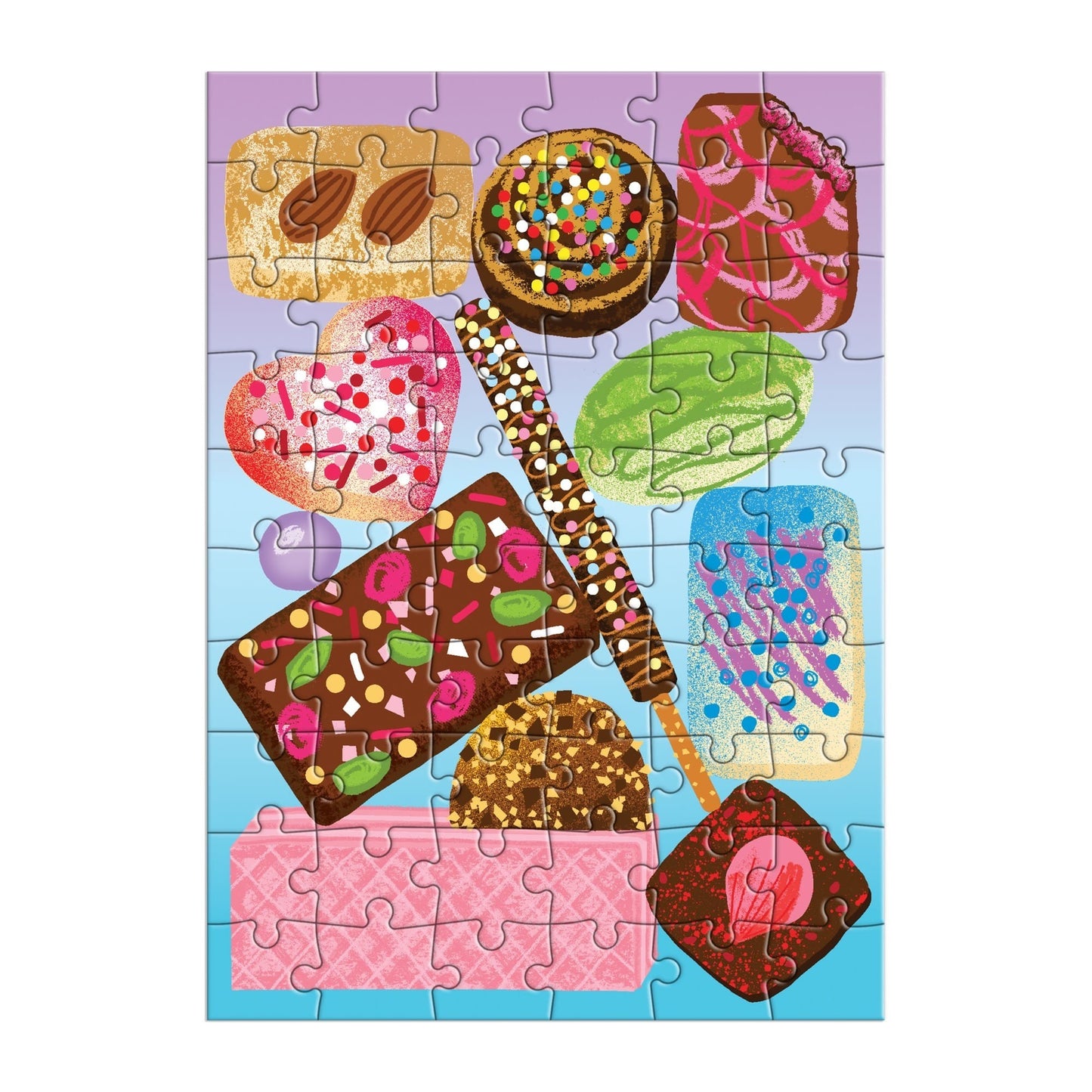 Sweets For The Sweet Greeting Card Puzzle (jigsaw)