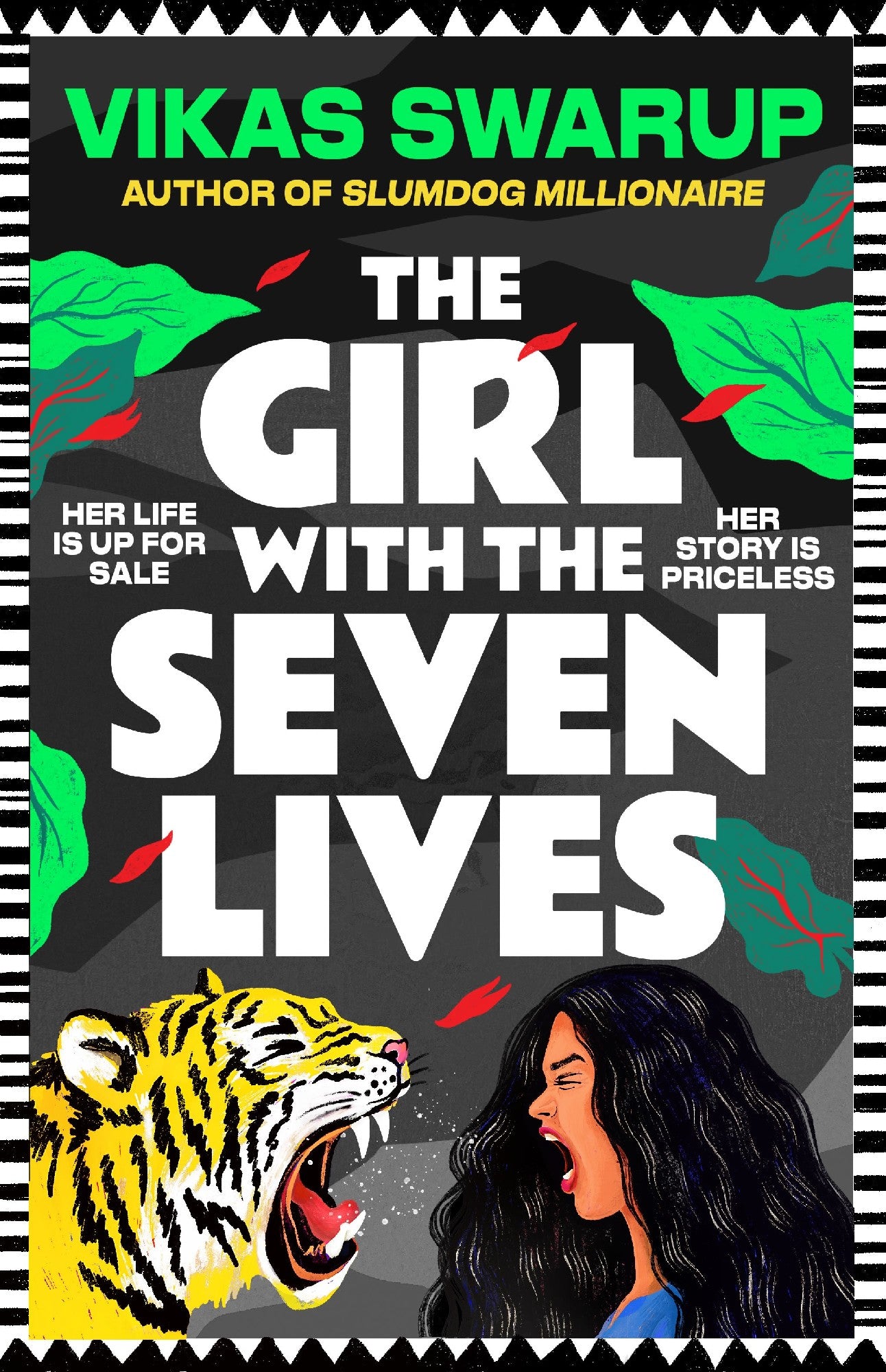 The Girl With The Seven Lives - Vikas Swarup