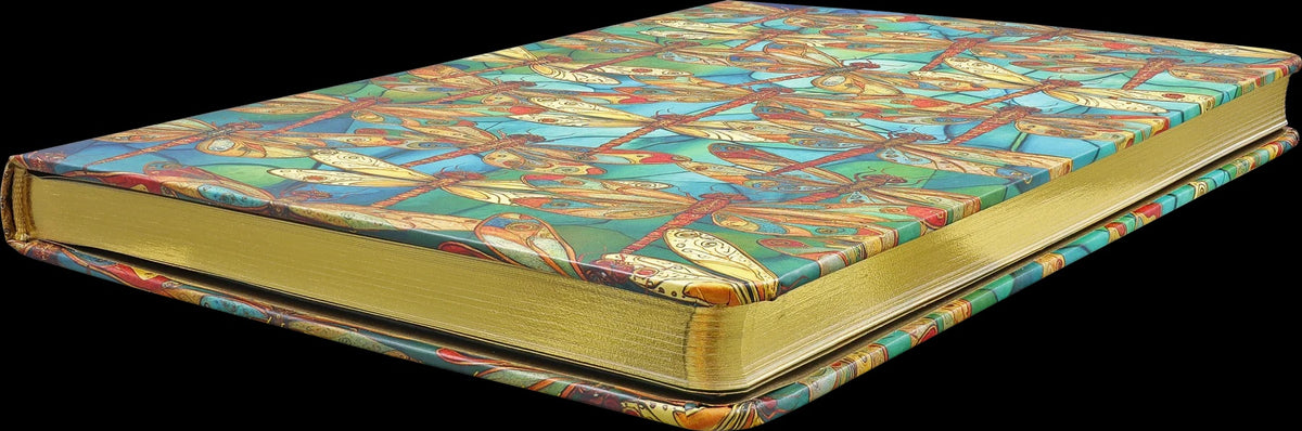 Gilded Dragonflies Journal (diary Notebook) (hardcover)