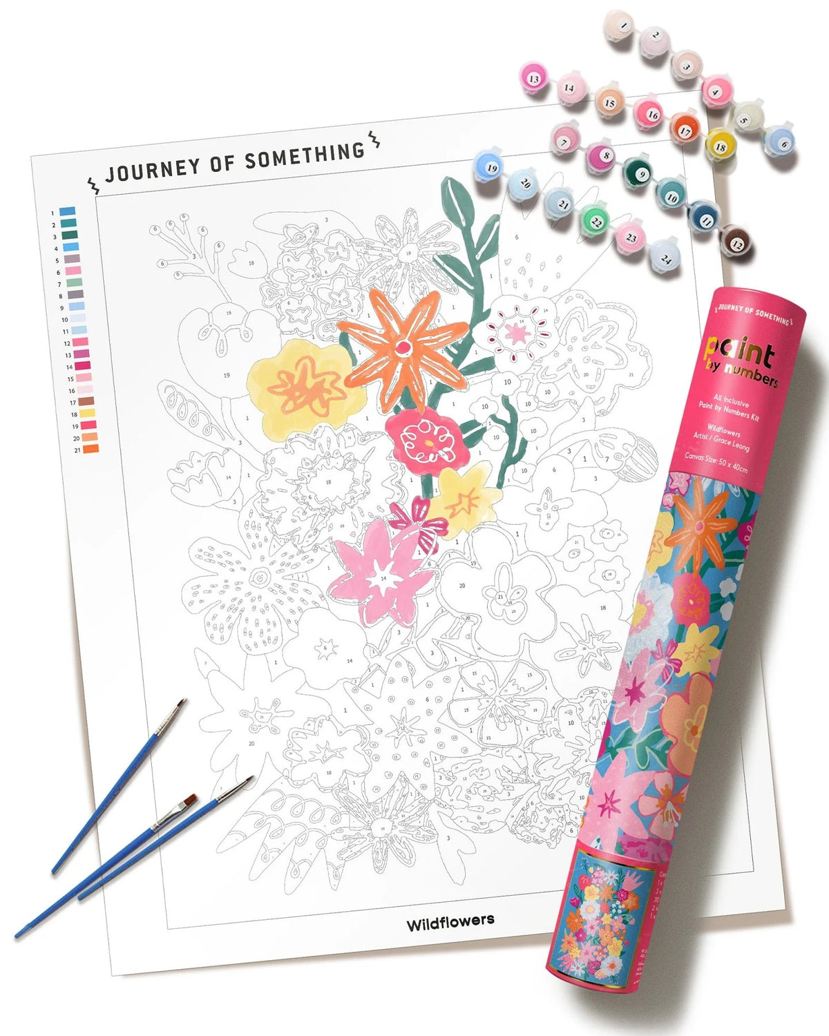 Wildflowers Paint By Numbers