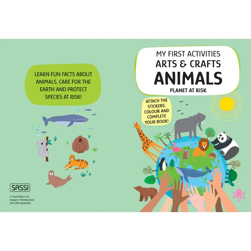 My First Activities Arts & Crafts - Animals