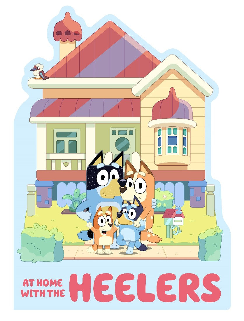 Bluey At Home With The Heelers - Bluey