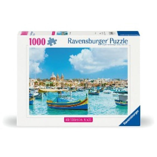 Discover the Charm of the Mediterranean with Ravensburger's Malta Puzzle