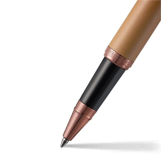 Sheaffer Vfm Coffee W Shiny Pvd Trim Rollerball Pen